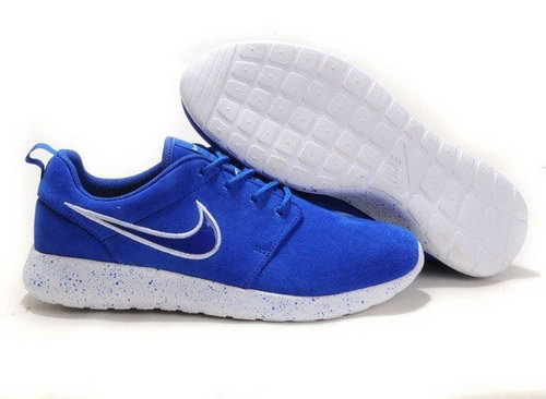 2013 Design Nike Mens Roshe Running Shoes Wool Skin Blue Sale Online Store